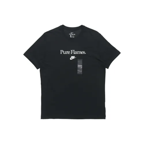 Nike Мужские черные футболки