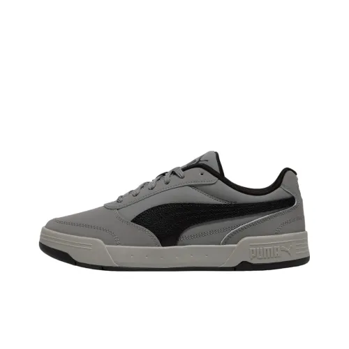PUMA C Skate Low Топ Скейтборд Кроссовки Унисекс Серый Черный