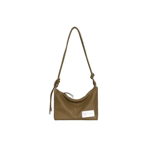 Kikawa Card Сумка через плечо из синтетической кожи среднего размера женская желто-зеленая