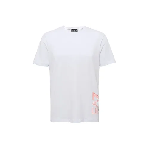 EMPORIO ARMANI EA7 Белая Мужская T-Рубашка