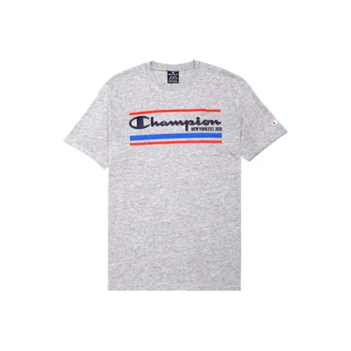 Champion Серый Унисекс T-рубашка