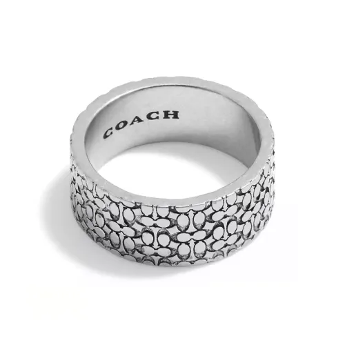 COACH Серебряные кольца Мужские Серебряные