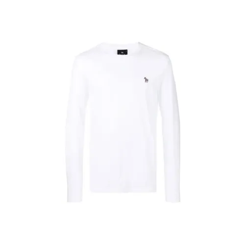 PS By Paul Smith Белая Мужская T-Рубашка