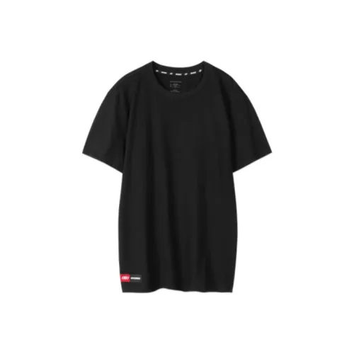 Skechers T-Shirt Мужской Угольный Черный