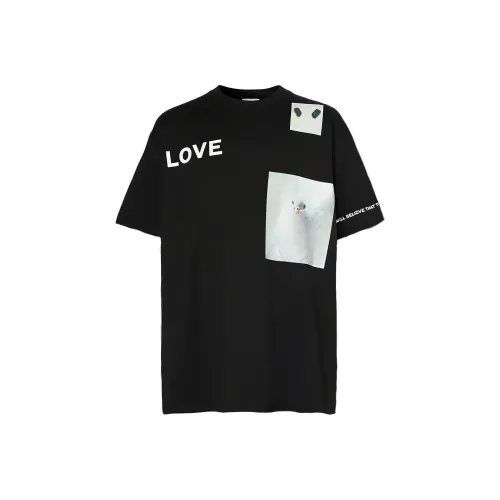 Burberry Черные Мужские T-рубашки