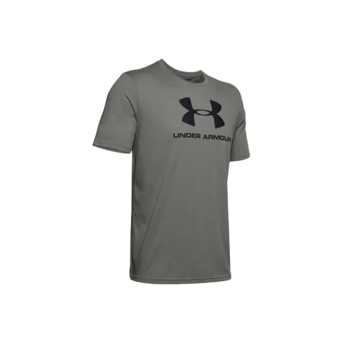 Under Armour T-Shirt Мужской Зеленый