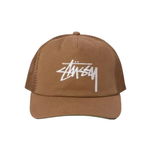 Stussy Полиэстер Кепки Унисекс Коричневый