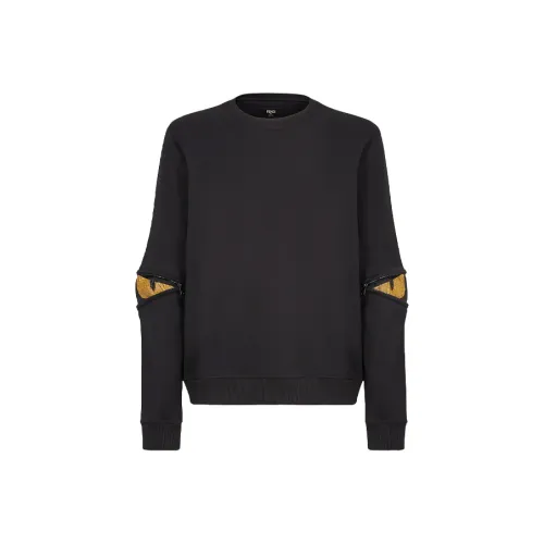 FENDI Черный Мужские Свитшоты