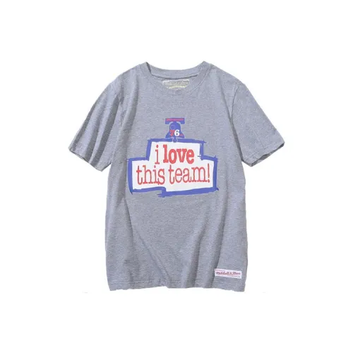 MITCHELL NESS T-Shirt Мужской Темно-Серый