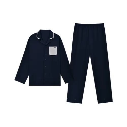 Skechers Pajama Комплект Мужской Темно-синий