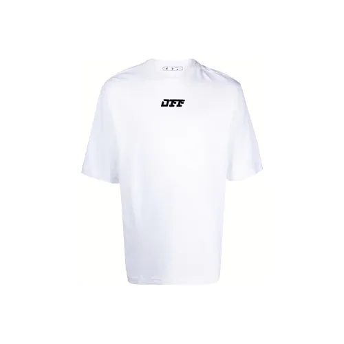Off Белый FW21 Белый Мужская T-Рубашка