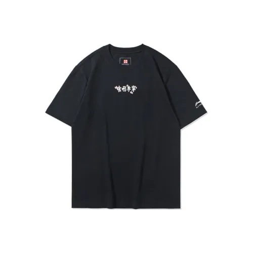 LiNing Мужские черные футболки