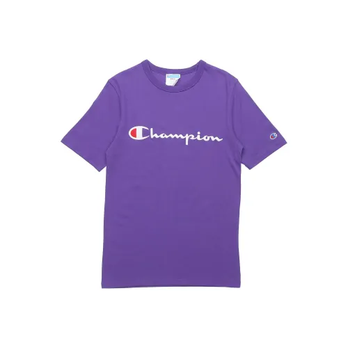 Champion T-Shirt US Version Unisex Purple