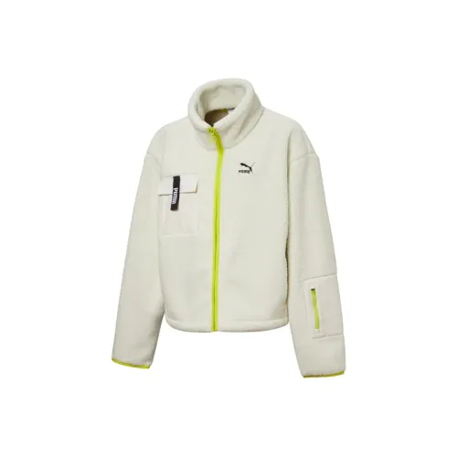 PUMA CLASSICS Экрю Унисекс Свитшоты