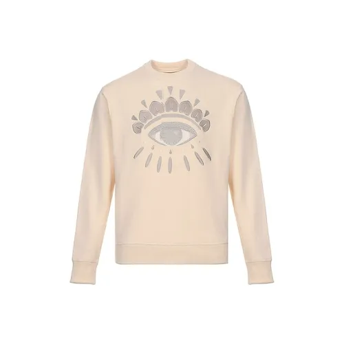 KENZO Бежевый Желтый Мужские Свитшоты