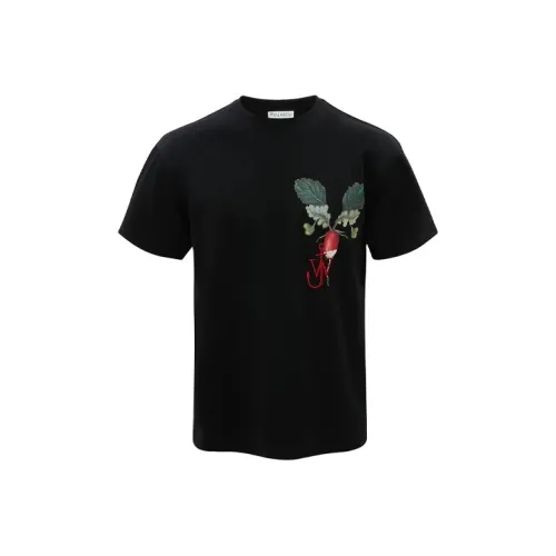 JW Anderson Мужские черные T-рубашки