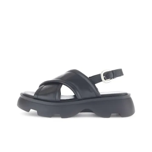 Gabor Comfort One Sandals 5cm Women's Black Габор Комфорт One Сандалии 5см Женские Черные