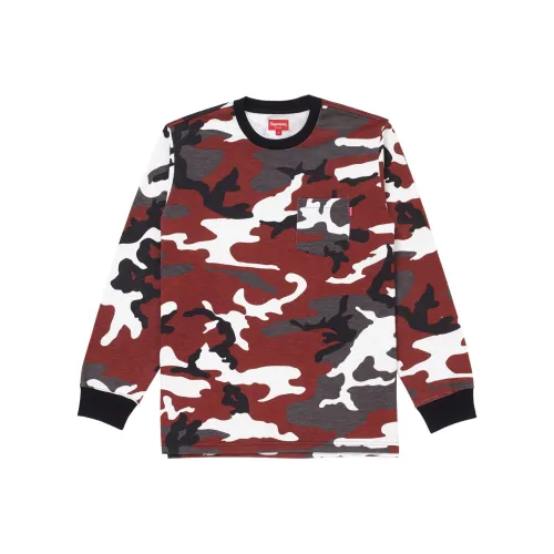 Supreme FW18 Унисекс Футболки