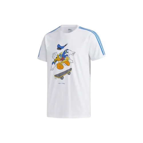 ADIDAS NEO Белый Мужской T-Рубашки