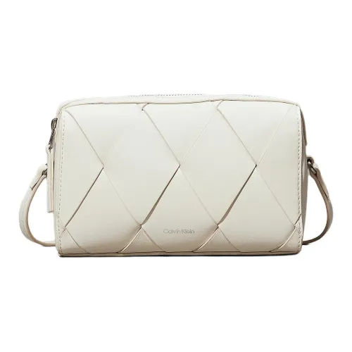 CALVIN KLEIN Полиуретан Camera Сумка Плечевая сумка Женская Белая