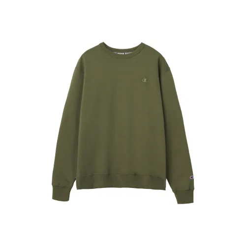 Champion Army Green Unisex Свитшоты
