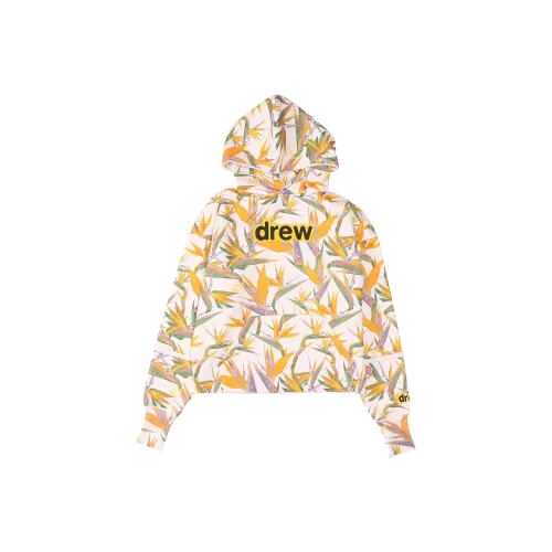 Drew House Letter Logo Series Белый Унисекс Свитшоты