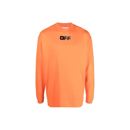 Off Белый FW21 Апельсин Мужская T-рубашка