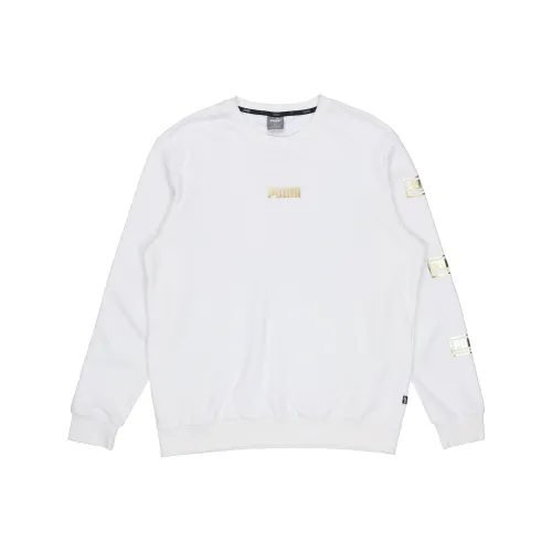 PUMA Белый Мужской Свитшот