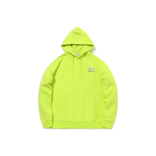 LINING Sports Fashion Collection Неоново-желтый Зеленый Унисекс Толстовки