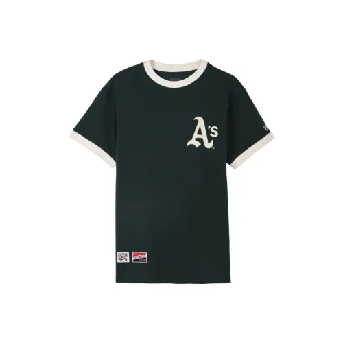 New Era T-Shirt Унисекс Темно-зеленый