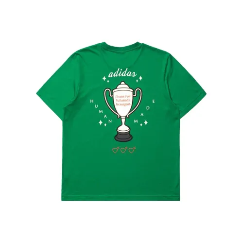 Adidas Originals x HUMAN MADE T-Shirt Мужской Зеленый