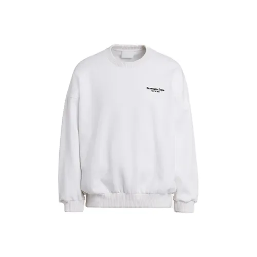 Ermenegildo Zegna Белый Унисекс Свитшоты