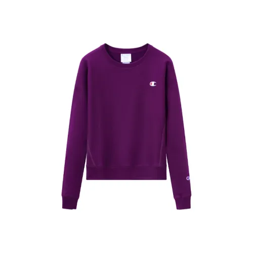 Champion Фиолетовый Унисекс Свитшоты