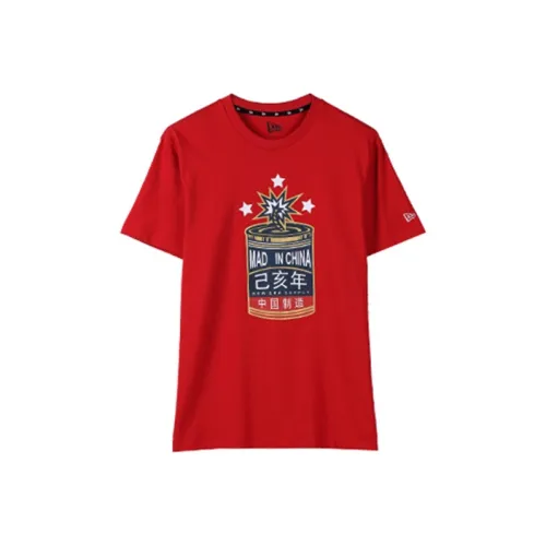 New Era Красный Унисекс Футболки