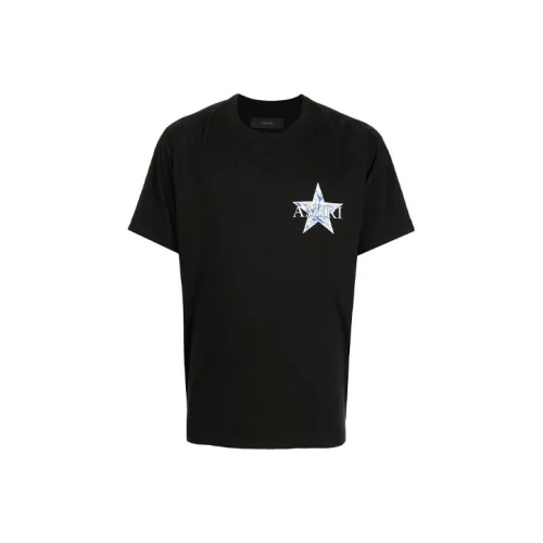 AMIRI Мужские черные футболки