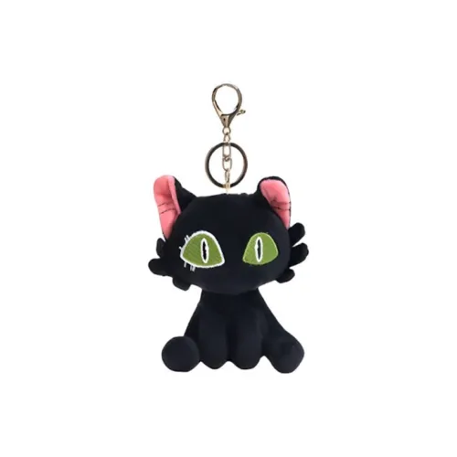 AECELI Живой Милый Котенок Куклы Плюшевый Брелок 10 см Высота