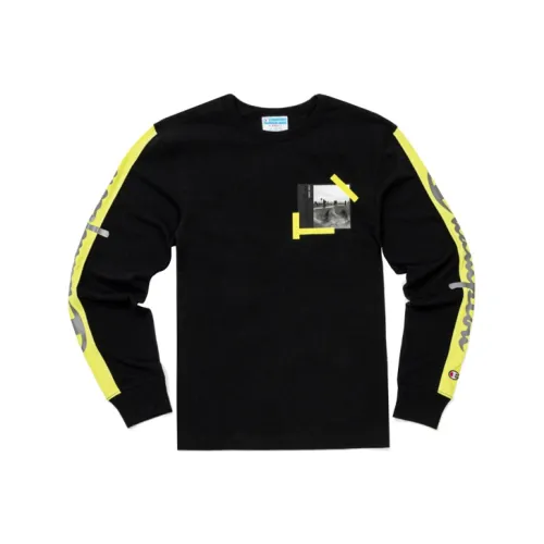 Champion Черные Мужские T-Рубашки