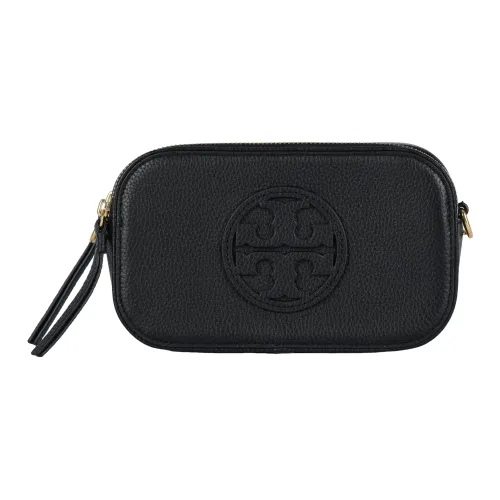 TORY BURCH Miller GRAIN LEATHER Сумка через плечо Сумка на плечо Мини Женская Черная