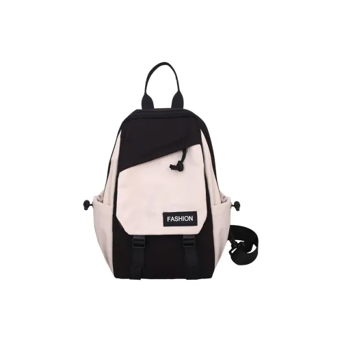 Tonlion Canvas Sling Bag Standard Unisex Black White Blue White Tonlion Холст Sling Сумка Стандартная Унисекс Черный Белый Синий Белый