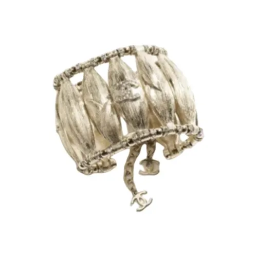 CHANEL Металл Браслеты Унисекс Золото