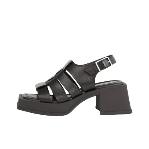 VAGABOND SHOEMAKERS Hennie Римские Сандалии 6,7 см Женские Черные