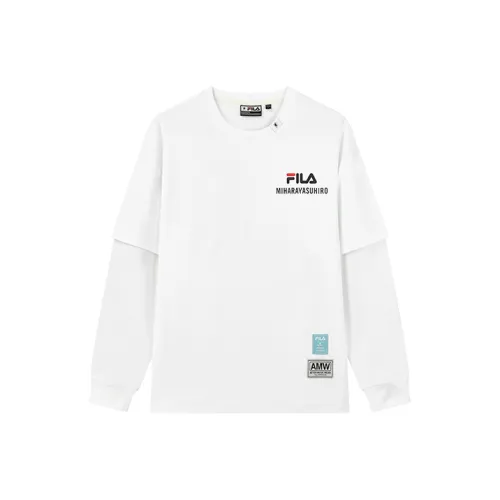 FILA MIHARA YASUHIRO Collaboration Collection Белая Мужская Футболка