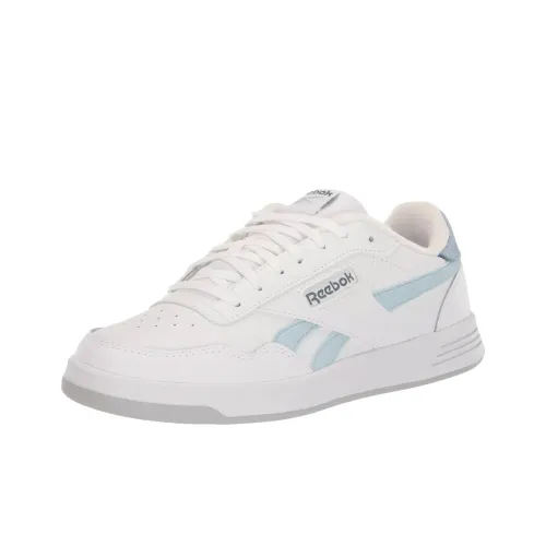 Reebok Court Advance Low Топ Кроссовки для скейтбординга Женские Белые Синие