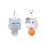 (Белый+Серый) (Издает звук при сжатии) 1 пара