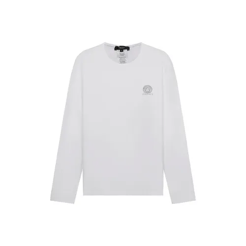 VERSACE Стандартная футболка мужская 2 упаковки белый