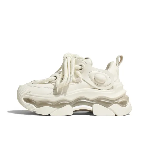 GARDEN CAT Низкий топ массивные кроссовки женские экрю