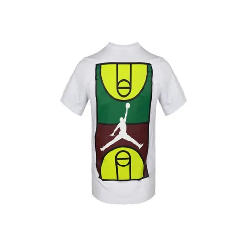 Джордан Белый Мужская Футболка
