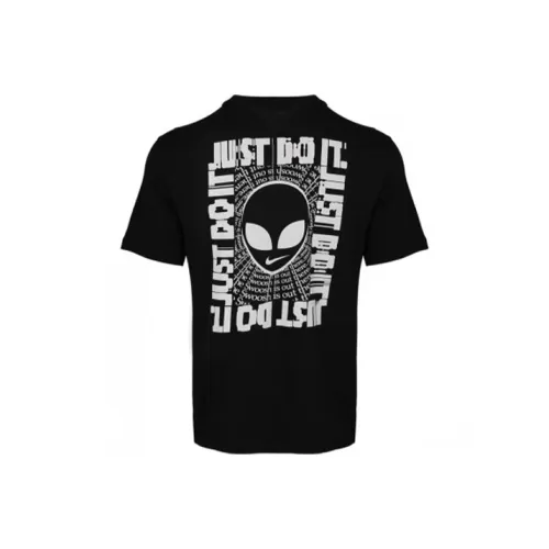 Nike Мужские черные футболки