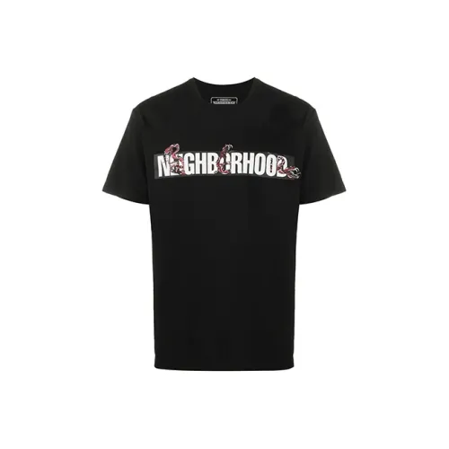 NEIGHBORHOOD совместная черная мужская рубашка T