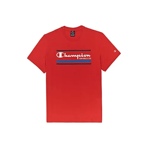 Champion SS20 Straight Fit T-Shirt Unisex Red